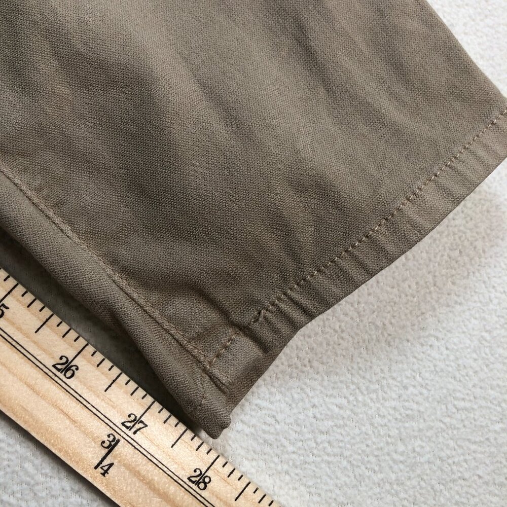 Adriano Goldschmied Pants Men's 34x28 Beige Caden Tailored Trouser Tapered 31R - Picture 11 of 16